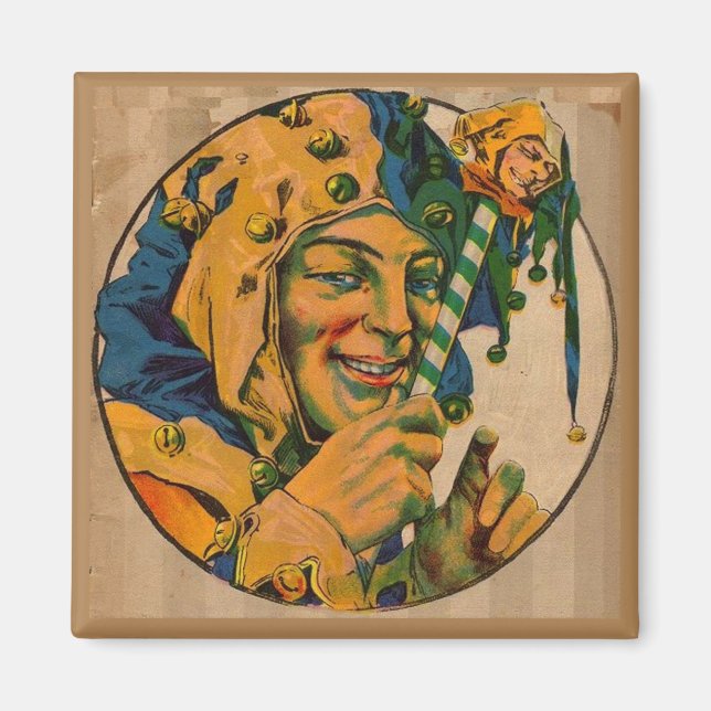 jester from the 1920s magnet (Front)
