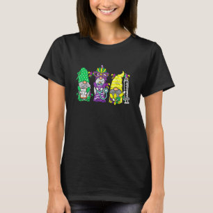 Jester Gnomes Nurse Mardi Gras Women RN ICU NICU E T-Shirt