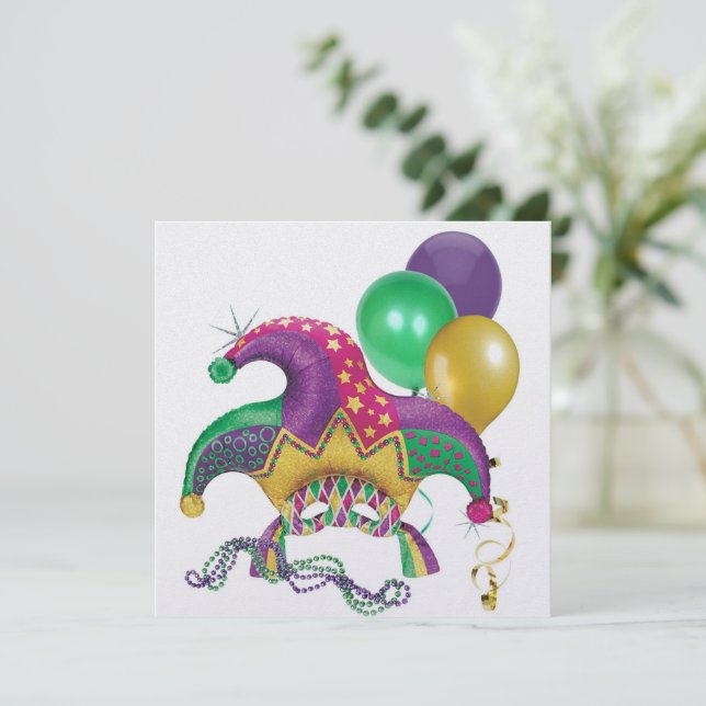 Jester Invitation (Standing Front)