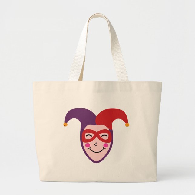 Jester Large Tote Bag (Front)