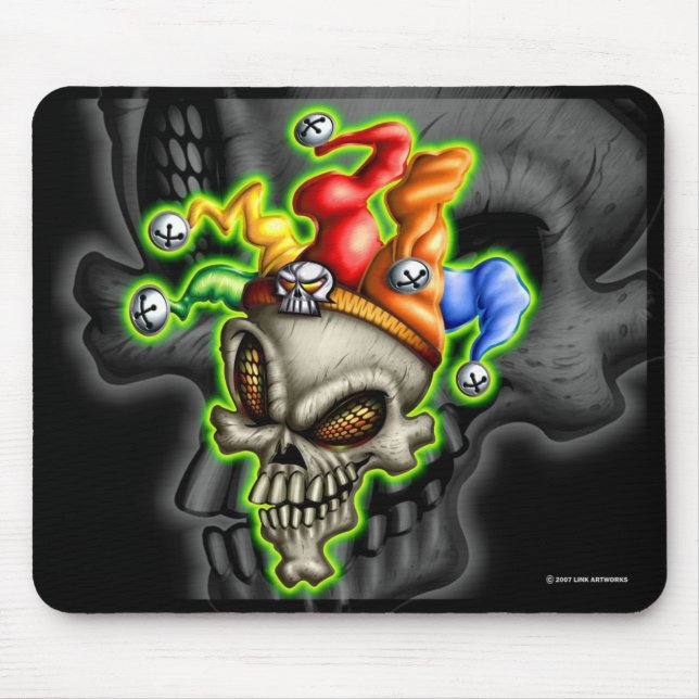 Jester Mouse Pad (Front)