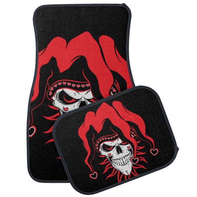 Jester of Love Car Floor Mat (Set)