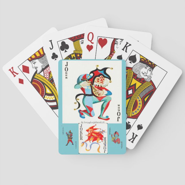 "Jester" Poker Cards (Back)
