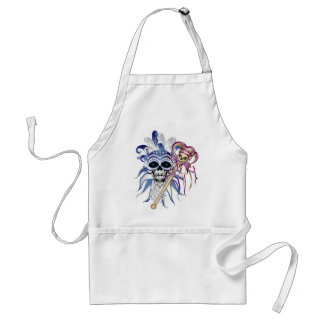 Jester Skull Adult Apron