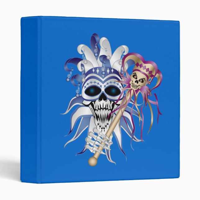 Jester Skull Binder (Front/Spine)