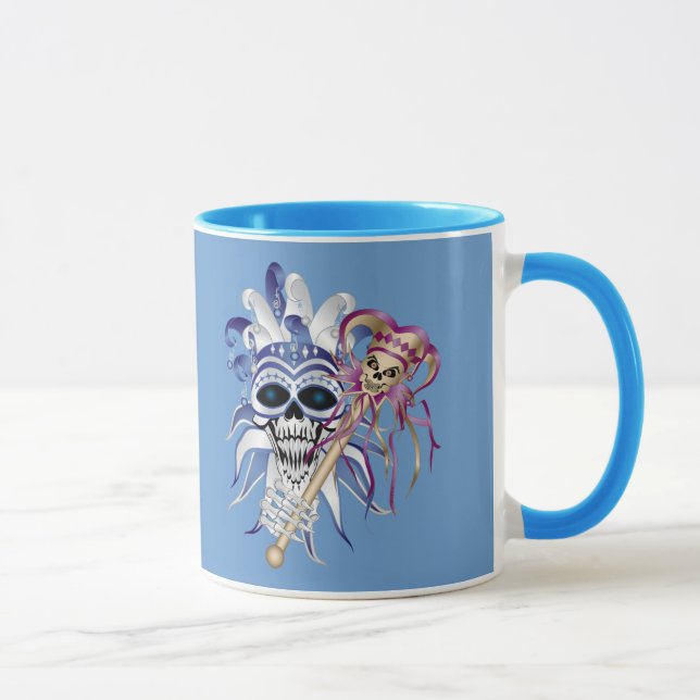Jester Skull Mug (Right)