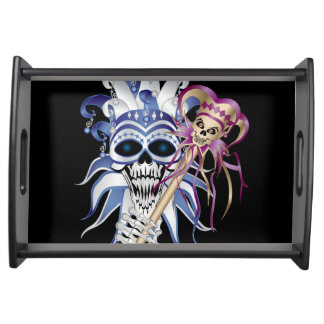 Jester Skull Serving Tray