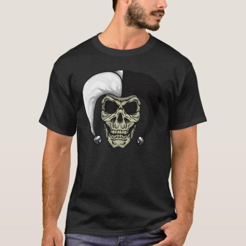 Jester Skull T_Shirt