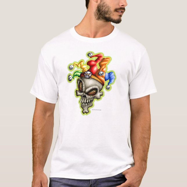 Jester Skull T-Shirt (Front)