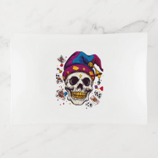 Jester Skull Trickster Trinket Tray