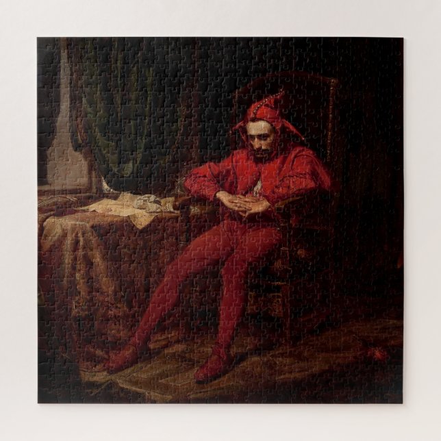 Jester Stanczyk Jan Matejko Art Jigsaw Puzzle (Vertical)