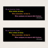 Jesters For Christ Bookmark (2 sided) (Front & Back)