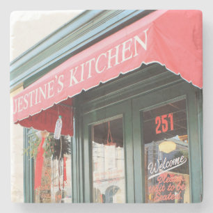 Jestine's Kitchen Charleston, SC. Marble Coaster