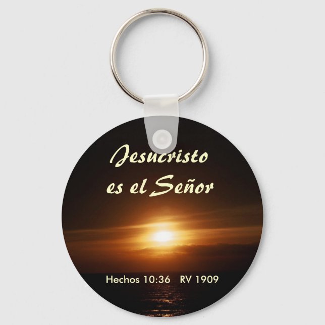 Jesucristo es el Señor (Llavero) Keychain (Front)