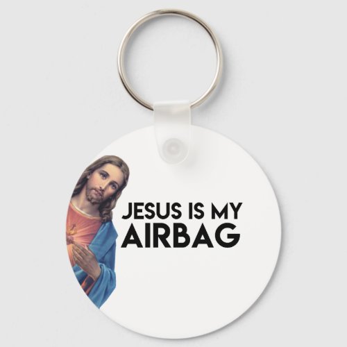 Jesuis is my Airbag Keychain