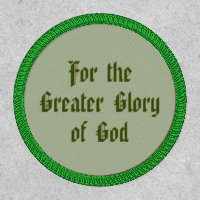 Jesuit Motto by St Ignatius Loyola (BK50; English)