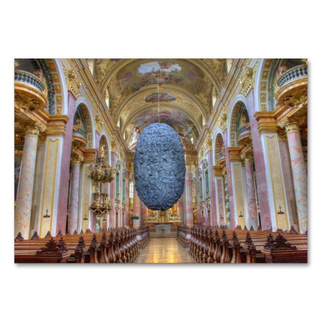 Jesuitenkirche Wien Österreich Table Number (Front)