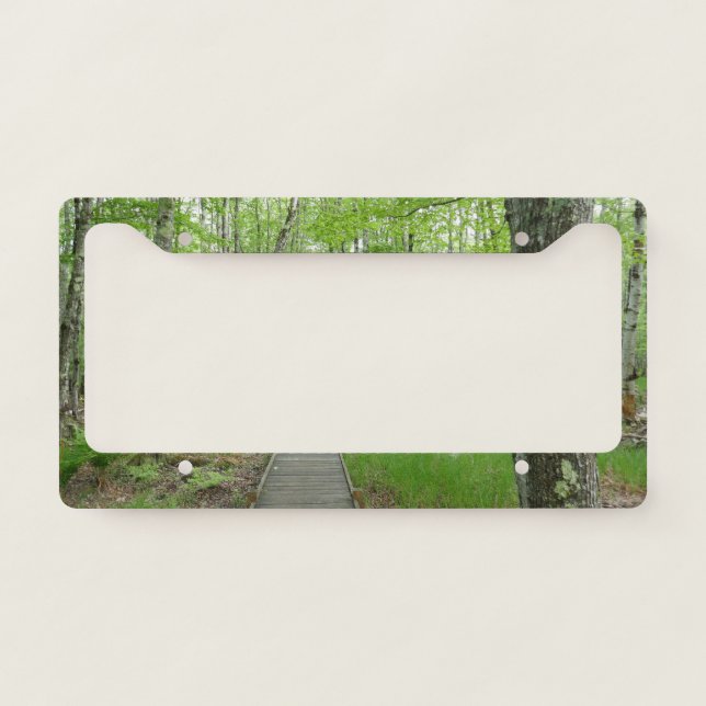 Jesup Path Boardwalk Trail License Plate Frame (Front)