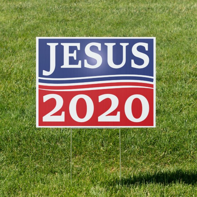 Jesus 2020 sign (Insitu)