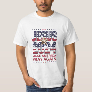 Jesus 2024 Make America Pray Again T-Shirt