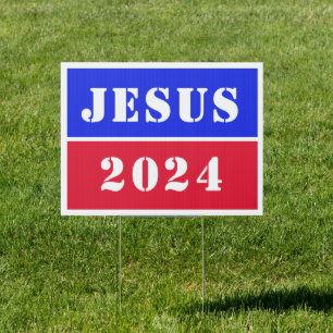 Jesus 2024 sign