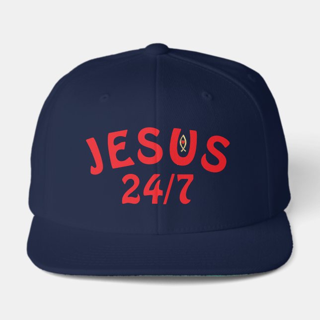 JESUS 24/7 cap (Front)