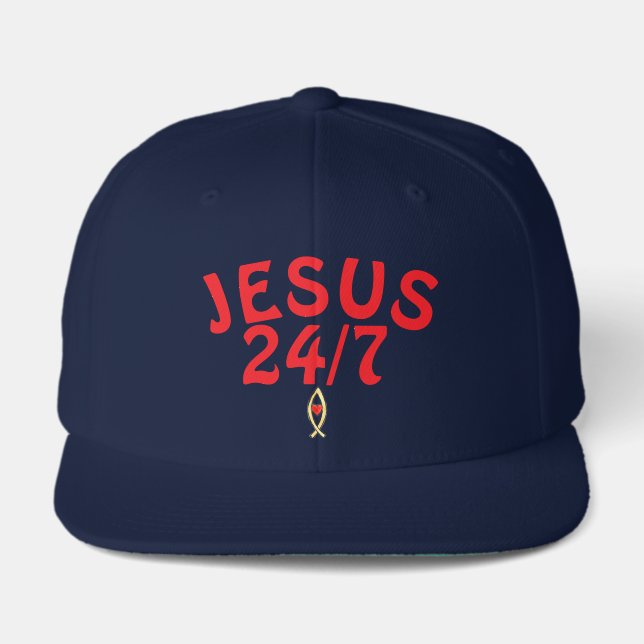 JESUS 24/7 cap (Front)