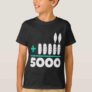 Jesus 2 Fishes 5 Breads 5000 Chosen Against The Cu T-Shirt