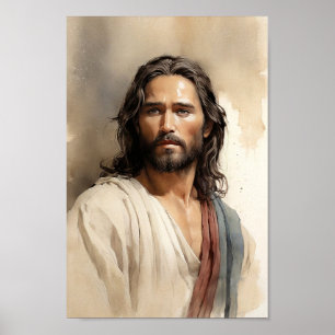 Jesus 35 Painting Poster