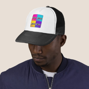 JESUS - 4 Square Trucker Hat