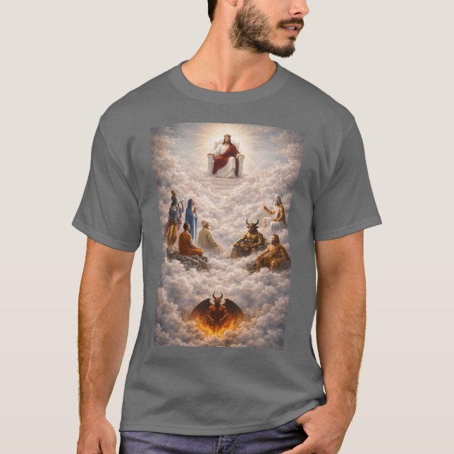 Jesus above all gods T-Shirt (Front)
