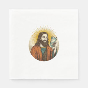 Jesus Accidental Video Instead Of Photo Camera Fai Napkins