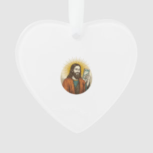 Jesus Accidental Video Instead Of Photo Camera Fai Ornament