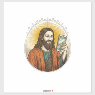 Jesus Accidental Video Instead Of Photo Camera Fai Sticker