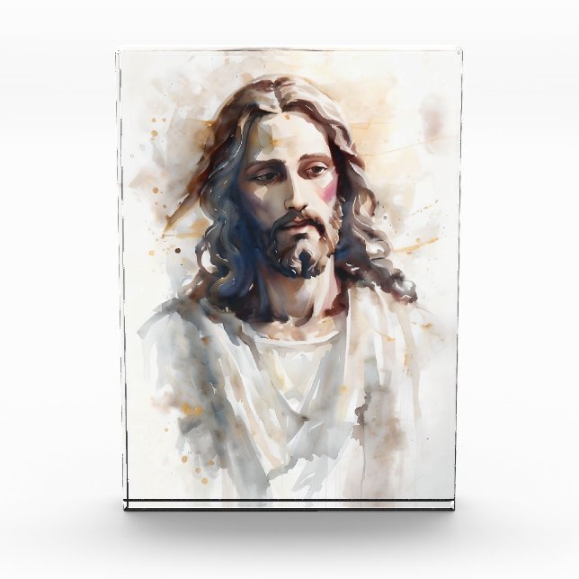 Jesus Acrylic Block Christian HomeDécor (Front)