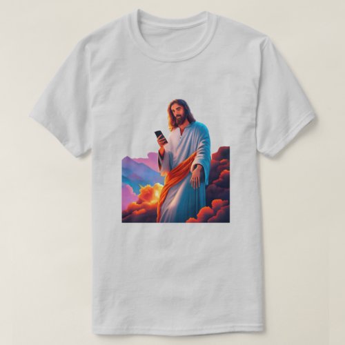 Jesus Actively Condemns A Cellphone T_Shirt