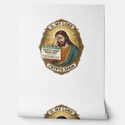 Jesus Added Spam Crypto Group Chat Annoyance Humor Wallpaper