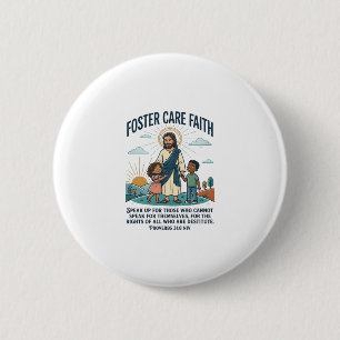 Jesus Adoption Foster Care Graphic Tee Christian A Button
