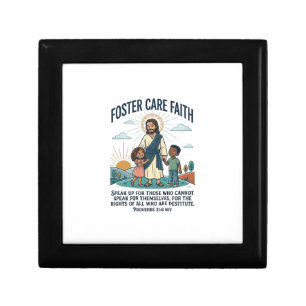 Jesus Adoption Foster Care Graphic Tee Christian A Gift Box