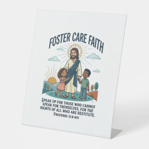 Jesus Adoption Foster Care Graphic Tee Christian A Pedestal Sign