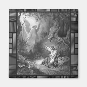 Jesus Agony In The Garden Religious Magnet