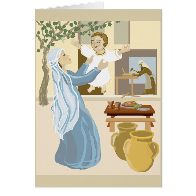 Jesus all our Joy and blessings Cards (Front)
