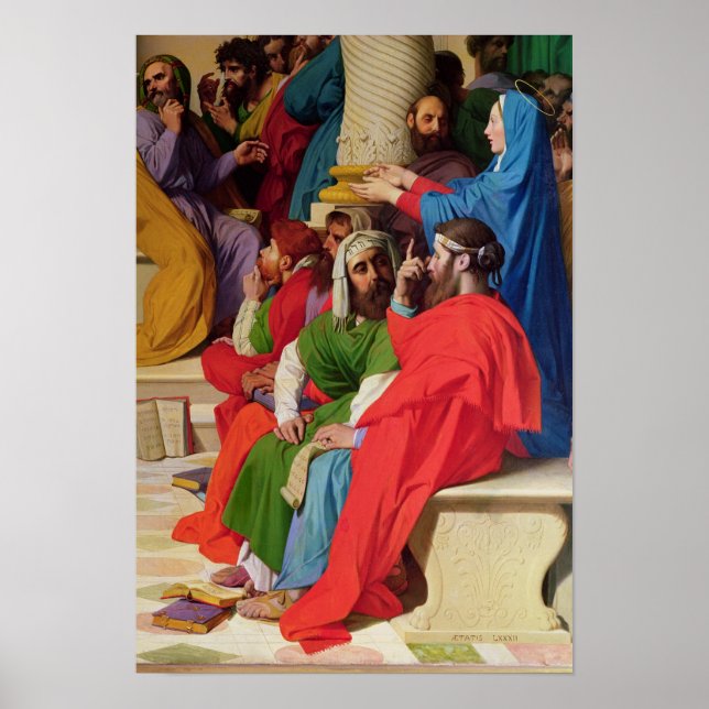 Jesus Among the Doctors Poster (Front)