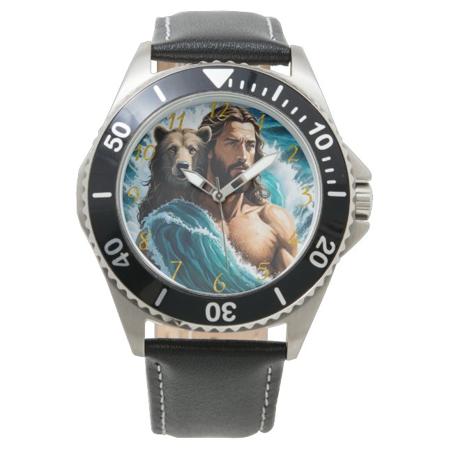 Jesus And Bear Watch (Front)