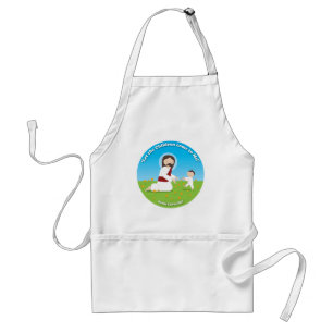 Jesus and Child Adult Apron