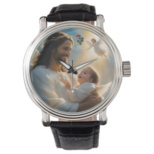 Jesus and Child Angel Watch