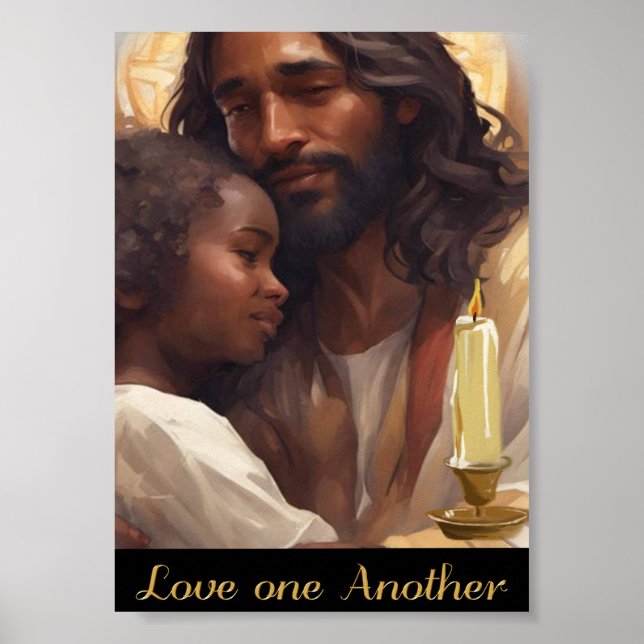 Jesus and Child Christian Poser Poster (Front)