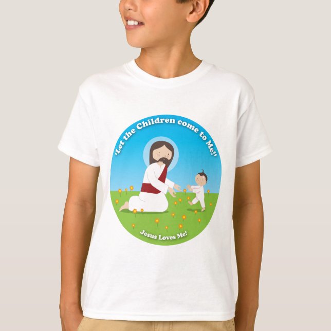 Jesus and Child T-Shirt (Front)