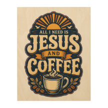 Jesus and Coffee Christian Faith Coffee Lover