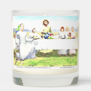 Jesus and Mary at Wedding of Cana Scented Candle